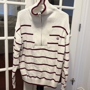 UNITED COLORS OF BENETTON Cotton Quarter Zip